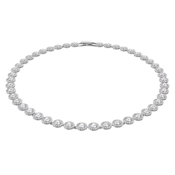 SWAROVSKI Jewelry - NEW SWAROVSKI women's una angelic tennis necklace in white